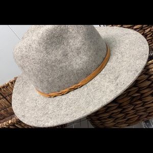 Grey Felt Hat